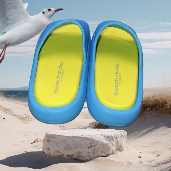 TURQUOISE BEACH SLIDES BY J SLIDES, Sz 8 - Picture 9 of 12